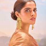 Gulabo Lotus Earring
