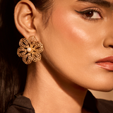 Audrey Flower Stud