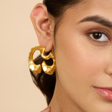 Coral Wave Large Studs