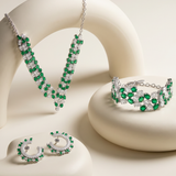 Garden Of Green Necklace Combo