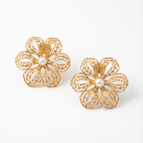 Audrey Flower Stud