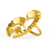 CORAL WAVE RING