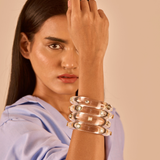 Polki resin bangle