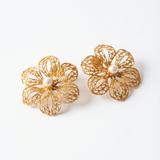 Audrey Flower Stud