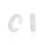 Party Rhinestone Hoops