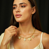 Noor Polki Charm Necklace