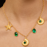 LA MER CHARM NECKLACE