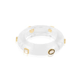 Polki resin bangle