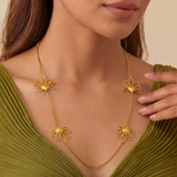 GULABO PETAL LONG CHAIN