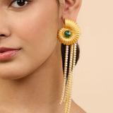 SHELL SWAROVSKI DANGLERS