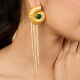 SHELL SWAROVSKI DANGLERS