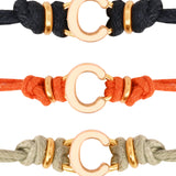 White C Enamel Bracelet