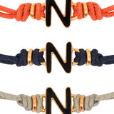 Black N Enamel Bracelet