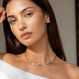 Amour Diamond Wave Necklace