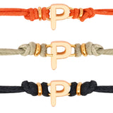 White P Enamel Bracelet