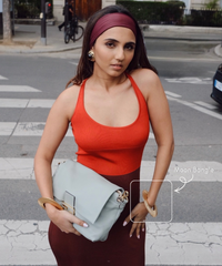 Masoom Minawala wearing MNSH Moon Bangle