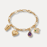 Linked Charm Bracelet