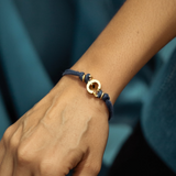 White C Enamel Bracelet