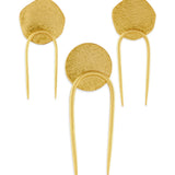 Coin Hair Pin Set of 3