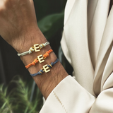 White E Enamel Bracelet