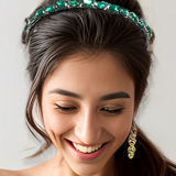 Rhinestone Hairband Combo Of 2