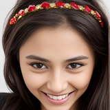 Rhinestone Hairband Combo Of 2