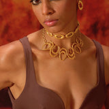 Vine Mini Oval Choker