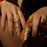 The Virginia Studded Finger Ring