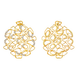 Flow Diamond Statement Earrings