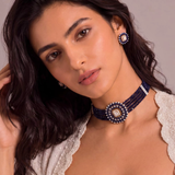 Sapphire Noor choker Set