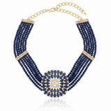 Sapphire Noor choker Set