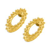 Vine Oval studs