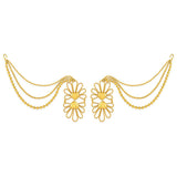 GULABO HAIR CHAIN EARRINGS