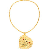Mob Wife Studded Heart Choker