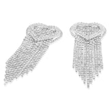 Midnight Heart Danglers