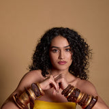 FACETED BANGLE