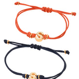 White S Enamel Bracelet