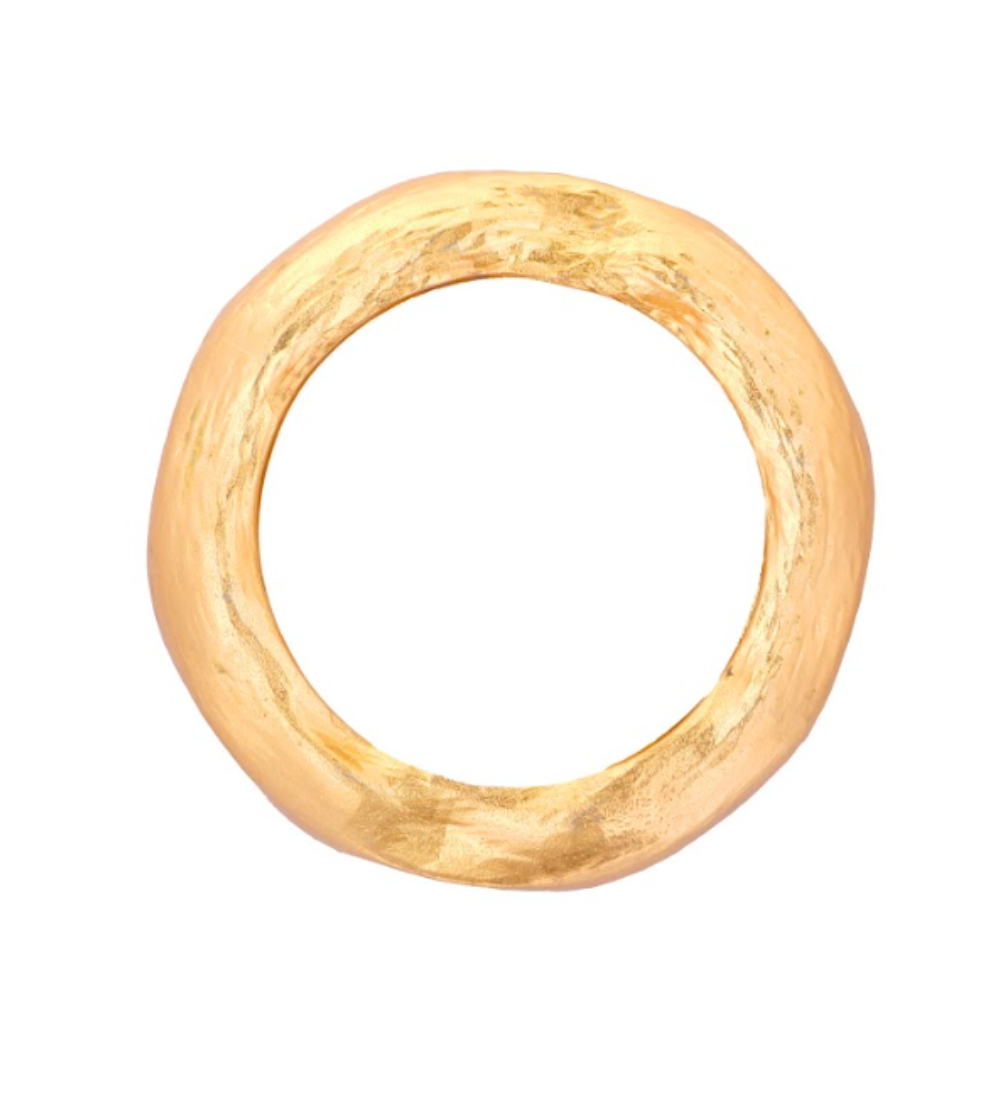 Rakulpreet wearing Mnsh- Gemstone/Wooden Disc /Jupiter/ Gold Ball Bangle