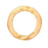 Rakulpreet wearing Mnsh- Gemstone/Wooden Disc /Jupiter/ Gold Ball Bangle