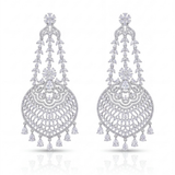 Sheesh Mahal Earrings & Maang Tikka Set