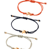 White F Enamel Bracelet