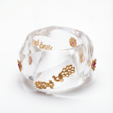 Peacock Resin Bangle