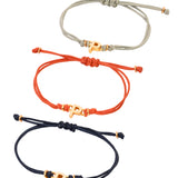 White P Enamel Bracelet