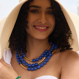 Bohême Beads Lapis Layered Necklace