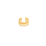 The Carmela Studded Nail Ring Set