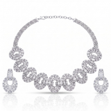 Infinite Diamond Oval Choker