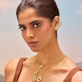 Chaand Polki Earcuff