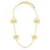 GULABO PETAL LONG CHAIN