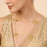 GULABO PETAL LONG CHAIN