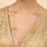 GULABO PETAL LONG CHAIN